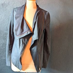 Muuba Leather Blue Jacket 8